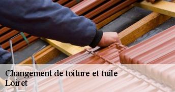 Changement de toiture et tuile Loiret 