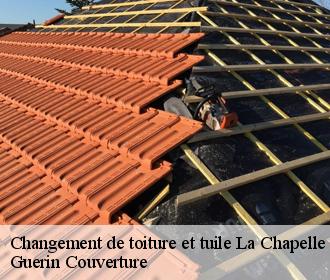 Changement de toiture et tuile  la-chapelle-onzerain-45310 Guerin Couverture