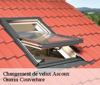 Changement de velux  ascoux-45300 Guerin Couverture