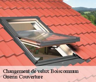 Changement de velux  boiscommun-45340 Guerin Couverture