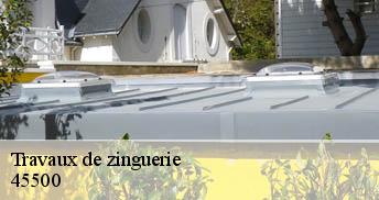 Travaux de zinguerie