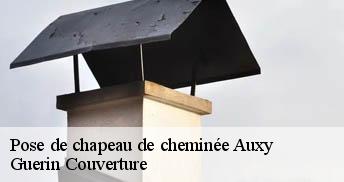 Pose de chapeau de cheminée