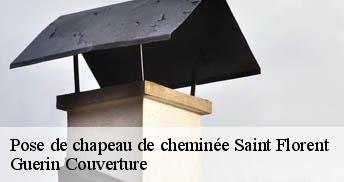 Pose de chapeau de cheminée